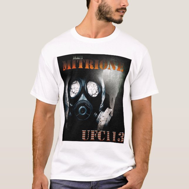 T-shirt Chemise de fan de Matt Mitrione UFC113 (Devant)