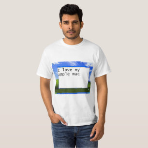 T-shirt Chemise de fanboy d'Apple