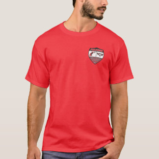 T-shirt Chemise de FC de coins du rouge quatre