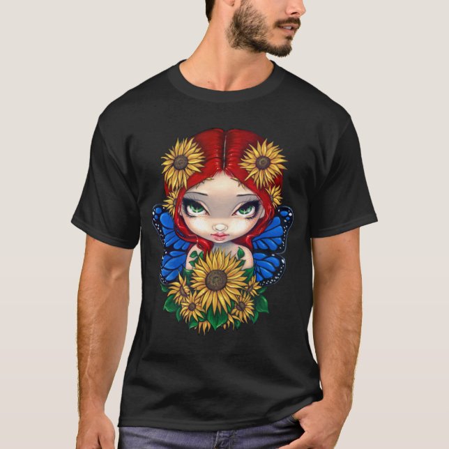 T-shirt Chemise de fée de tournesol (Devant)