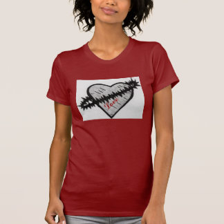 T-shirt Chemise de femme d'amour
