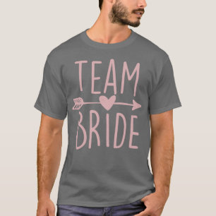 T-shirt Chemise de fête de Bachelorette Team Bride Mariage
