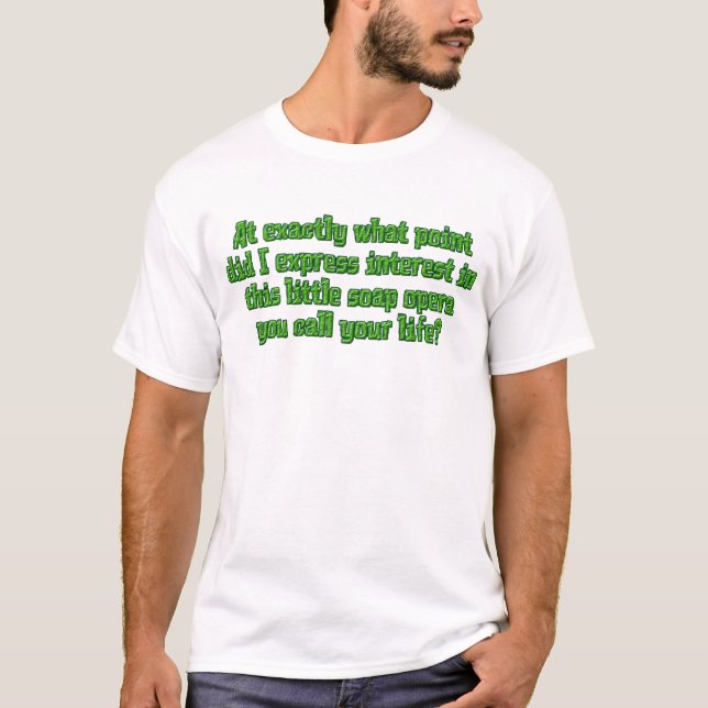 T-shirt Chemise de "feuilleton" (Devant)