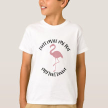 Chemise de Flamant rose - ne m'incitez pas à