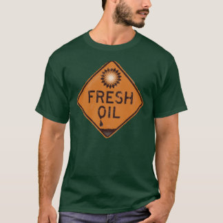 T-shirt Chemise de flaque d'huile de BP - huile fraîche