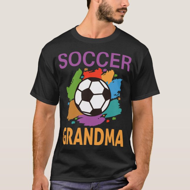 T-shirt Chemise de football de grand-mère (Devant)