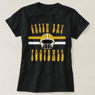 T-shirt Chemise de football de Green Bay, Jour du jeu, Dét