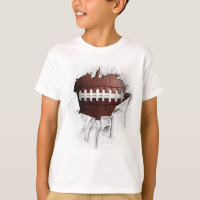 Chemise de football déchirée