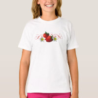 Chemise de fraises de campagne