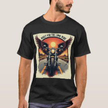 Chemise de fraternité de moto de route désertique
