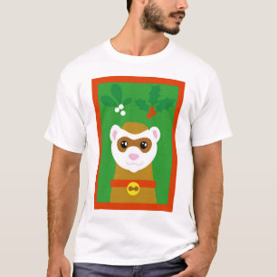T-shirt Chemise de furet de Noël
