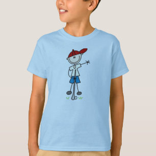 T-shirt Chemise de garçon de golf