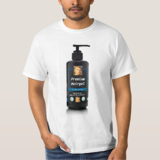 T-shirt Chemise de gel de cheveux