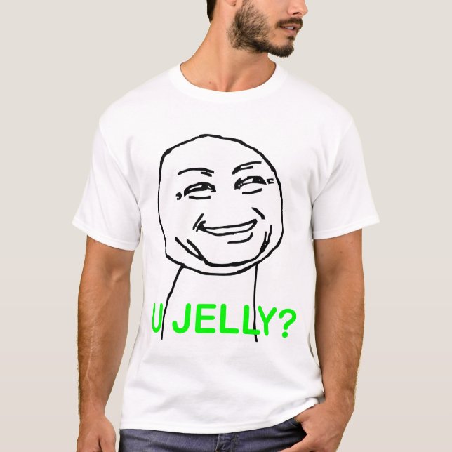 T-shirt Chemise de gelée d'U (Devant)