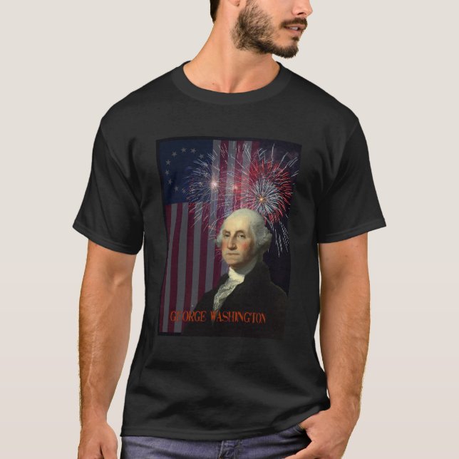 T-shirt Chemise de George Washington (Devant)