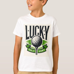 T-shirt Chemise de golf chanceuse