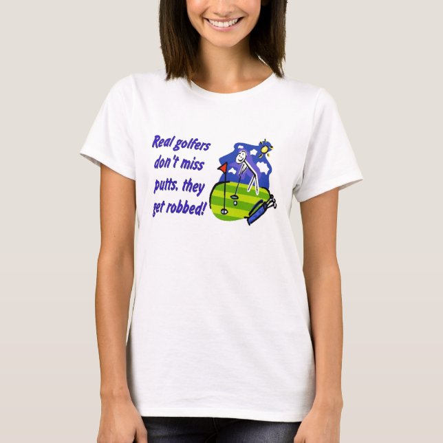 T-shirt Chemise de golf de dames Whimisical (Devant)