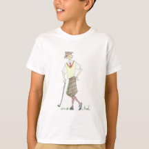 Chemise de golfeur vintage
