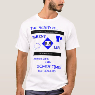 T-shirt chemise de gomer de réalité