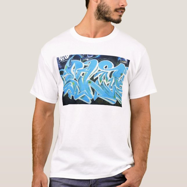 T-shirt Chemise de graffiti (Devant)