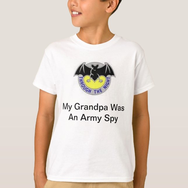 T-shirt Chemise de grand-papa d'agence de sécurité de (Devant)