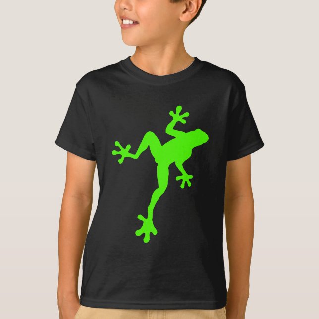 T-shirt Chemise de grenouille pour enfants (Devant)
