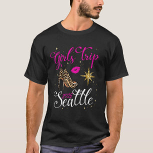 T-shirt Chemise de groupe de filles à Seattle 2025 pour fe