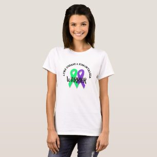 T-shirt Chemise de guerrier contre la maladie de Lyme et l