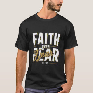 T-shirt Chemise de gym chrétienne personnalisée La foi s