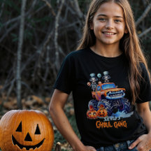 Chemise de Halloween assortie pour la famille Gang