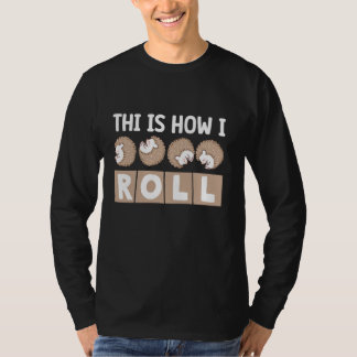 T-shirt Chemise De Hérisson Mignonne Voici Comment Je Roul