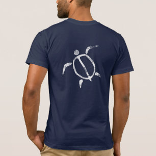 T-shirt Chemise de Honu (tortue de mer) Pertroglyph