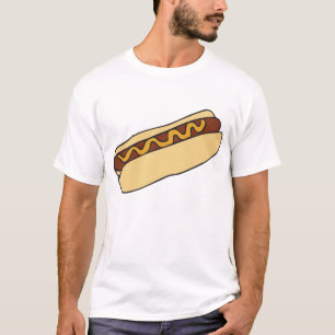 T-shirt Chemise de hot-dog