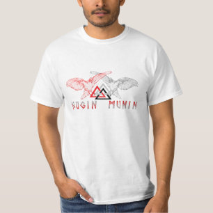 T-shirt Chemise de Hugin et de Munin