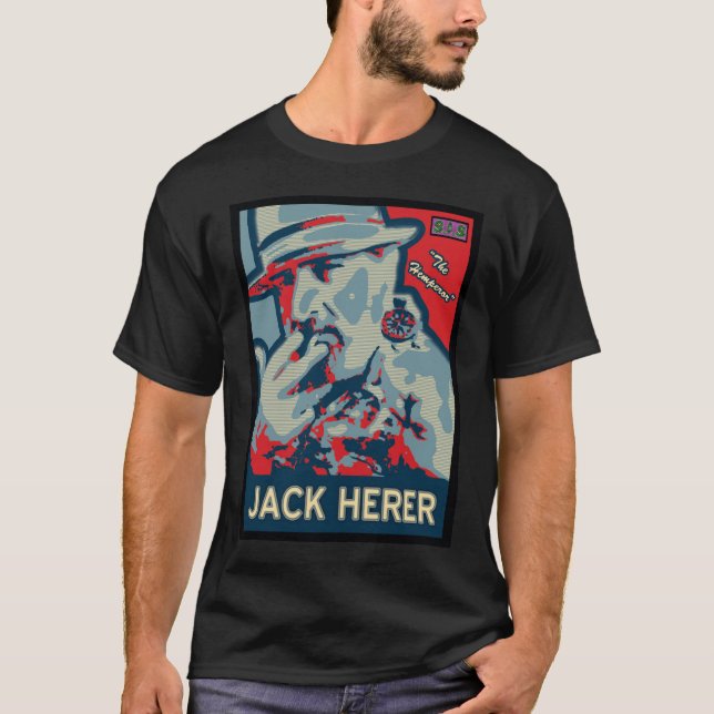 T-shirt Chemise de Jack Herer SOS de types (Devant)