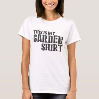T-shirt Chemise de jardin