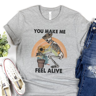T-shirt Chemise de jardinage amusante, cadeau pour l'amant
