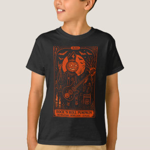 T-shirt Chemise de jeunesse carte tarot Rock 'N Roll citro