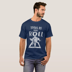 T-shirt Chemise de Jiu Jitsu - c'est comment je roule
