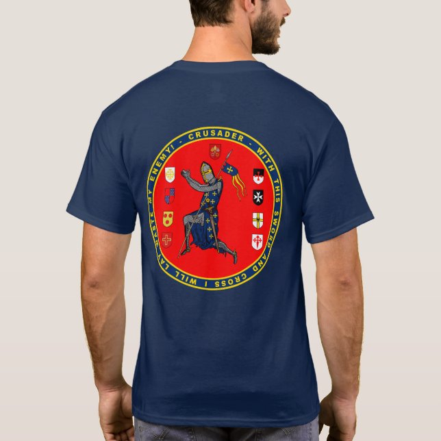 T-shirt Chemise de joint de croisé (Dos)