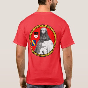 T-shirt Chemise de joint de portrait de Jacques de Molay