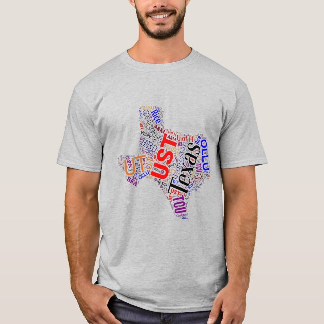 T-shirt Chemise de jour du Texas College (Devant)