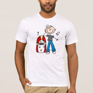 T-shirt Chemise de juke-box de rock