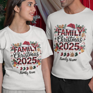 T-shirt Chemise de jumelage personnalisée pour les famille