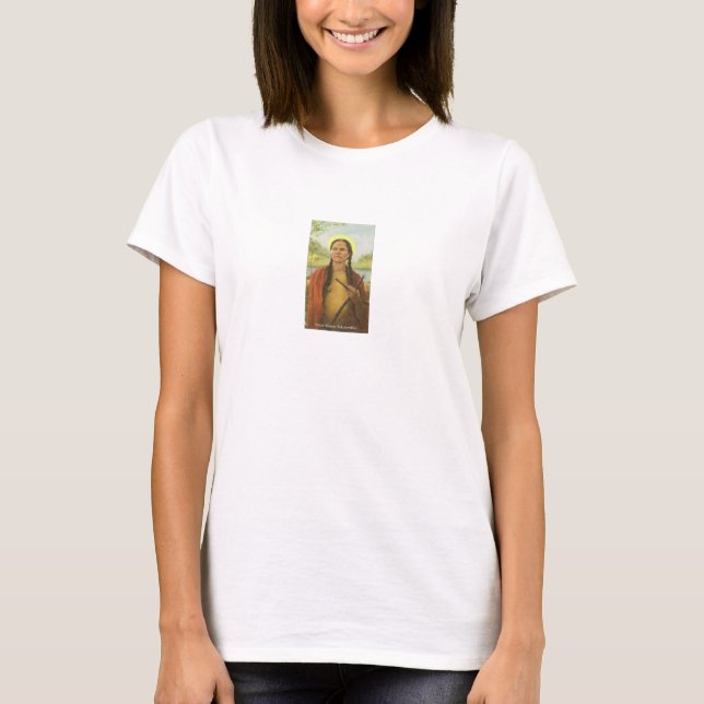 T-shirt Chemise de Kateri de saint (Devant)