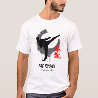 T-shirt Chemise de kick T Tae Ryong Taekwondo Classic