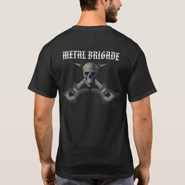 T-shirt Chemise de la brigade en métal de Jackson Kelly (Dos)
