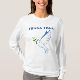T-shirt Chemise de la colombe de la nouvelle année juive d