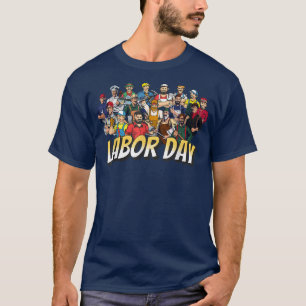 T-shirt Chemise de la fête du travail pour travailleur syn