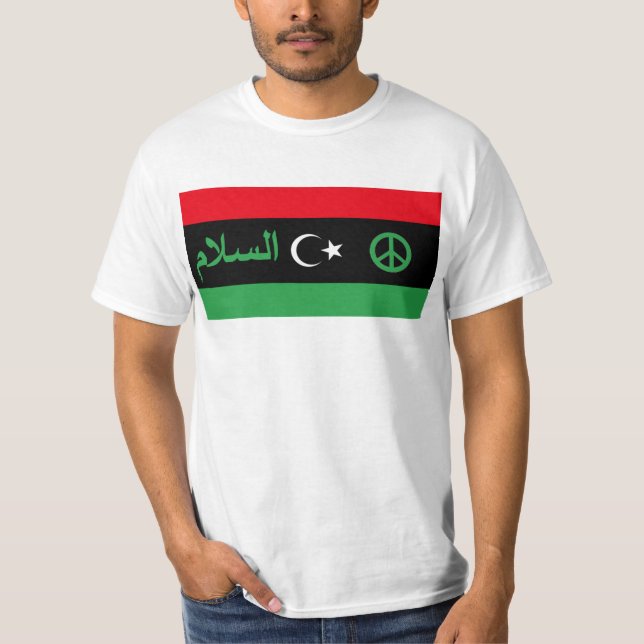 T-shirt Chemise de la Libye (Devant)